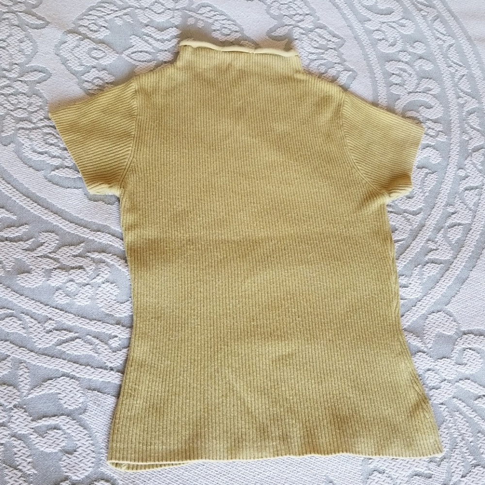 Girls rib knit top